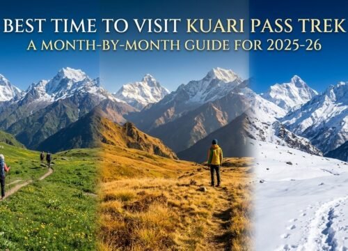 Best Time to Visit Kuari Pass Trek: Month-by-Month Guide for 2025-26